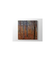 DBSanatevi Gustav Klimt - Beech Grove Tablo - 106067 - 70x70 Cm