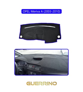 OPEL Meriva A (2003-2010)TORPİDO KORUMA HALISI MAVİ KENAR