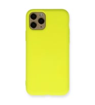İphone 11 Kılıf Nano İçi Kadife - Sarı