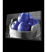 Meyveler Cam Tablo 4mm Dayanıklı Temperli Cam