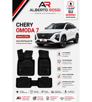 CHERY OMODA 7 2026 - 2026 Araca Özel Kauçuk 3D Profesyonel Oto Paspası