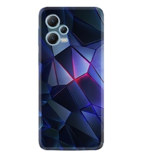 Xiaomi Redmi Note 12 5g Kılıf Resimli Desenli Silikon Platinium Series Üçgenler 2 1872