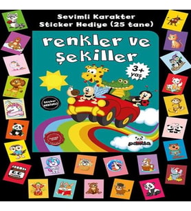 lı 3+ Yaş Renkler ve Şekiller
