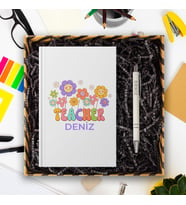 eJOYA Öğretmenlere Özel Tasarım Defter & Kalem & Hediye Kutusu 114373