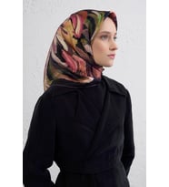 Armine Nostalji Serisi Sura İpek Eşarp 9423DS
