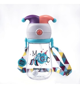 VAGONLIFE ROVCO PİPETLİ ASKILI ÇOCUK  MATARASI B1033 350 ML 6 AY +