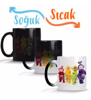 The Teletubbies Sun Sihirli Kupa Bardak Porselen