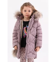Benittokids Kız Çocuk Mont 51278 (Lila)