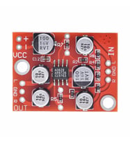 AD828 PreAmp Modül Ses Yükseltici Amfi  Stereo Mikrofon Gitar Enstrüman Ses Video Sinyal Ön