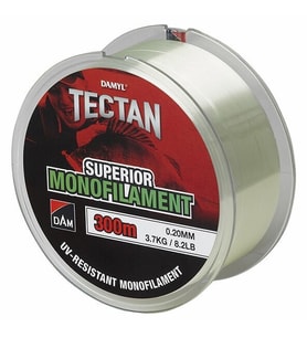 Dam Tectan Superior 300M Green Transparant Monofilament Misina 0.35MM