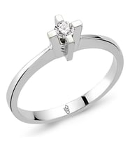 Romeo Pırlanta 0.20 Ct Tektaş Yüzük RM20021 (Çok Renkli)