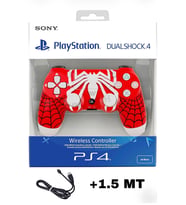 Playstation DualShock 4 Uyumlu V2 Yenilenmiş Ps4 Oyun Kolu Pc + Ps4 ( 1.5MT ŞARJ KABLOSU)