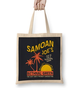Samoan Joes Lock Stock And Two Smoking Barrels Bez Çanta Uzun Saplı