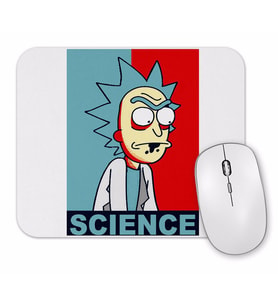 Rick and Morty Science Mouse Pad