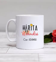 Harita Mühendisi Kupa Bardak