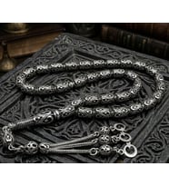 BlackCraft Gümüş Ayyıldız Tespih