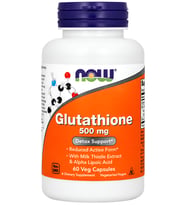 Glutathione 500 mg 60 Capsules Detox Support* – Antioksidan ve Hücresel Destek