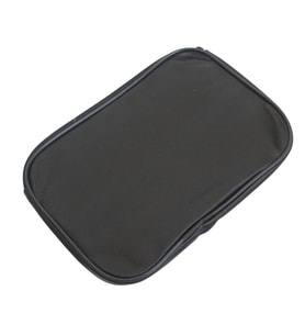 10 / 11 / 12.1 İnç Tablet Taşıma Çantası Fermuarlı Koruyucu Kılıf Universal Suni Deri Siyah