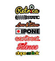 Retrica - Ipone - Static - Çoklu Sticker Renkli 1.Sınıf Kalite (496022499)