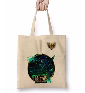 Vayne LoL League Of Legends Bez Çanta Uzun Saplı