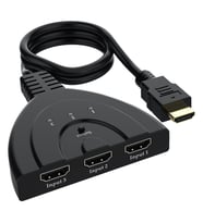 Powermaster PM-17229 3 Giriş 1 Çıkış HDMI Switcher Toplayıcı Kablo
