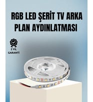 Müzikle Senkronize Led Şerit Tv Aydınlatma