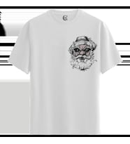 The Wise Wanderer - %100 Pamuklu Erkek Beyaz Tişört - Premium Quality (Siyah - Beyaz)