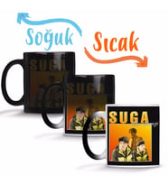 Bts Suga Min Yoongi 90s Sihirli Kupa Bardak Porselen