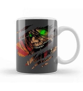 Eren Titan Attack On Titan Eren Jaeger Kupa Bardak Porselen