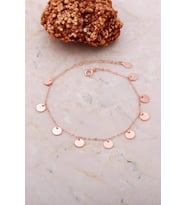 Pullu Rose Gümüş Bileklik 3736