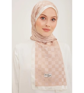 Armine Trend B.Janjan Şal 08  -  Pudra Dama Desen