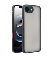 Apple iPhone 16E Kılıf Montreal Silikon Kapak - Siyah