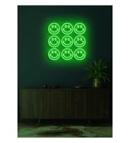 Gülücük Figürlü Neon Tabela