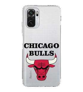Xiaomi Poco M5s  Kamera Korumalı Kapak Chicago Bulls Tasarımlı Şeffaf  Kılıf