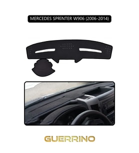 MERCEDES SPRİNTER W906 2006-2014TORPİDO KORUMA HALISI SİYAH KENAR