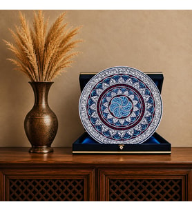e38 EL İŞÇİLİĞİ ÇİNİ TABAK 40 CM - 6747