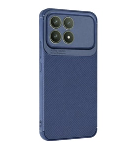 Poco F8 Pro Auto Focus Karbon Kapak - Lacivert