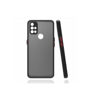 OnePlus Nord N10 5G Uyumlu Kılıf Zore Hux Kapak (Siyah)