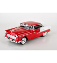 MotorMax 1955 Chevy Bel Air 1/24 Kırmızı Model Araba
