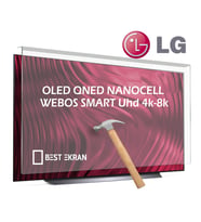 LG OLED77C14LB Tv Ekran Koruyucu - LG 77" inç OLED KIRILMAZ Ekran Koruyucu