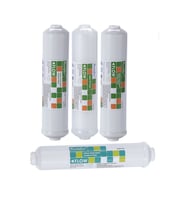 Aquames - Su Arıtma Cihazları 12" Inline 4'lü Filtre Seti NSF sertifikalı