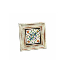 İtalyan Deseni Baskılı Taş Tablo 20x20