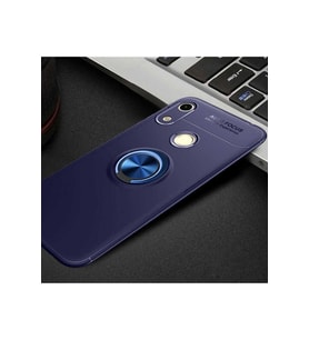 Huawei Honor 8A Uyumlu Kılıf Zore Ravel Silikon Kapak (Mavi)