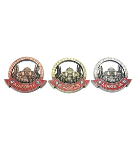 İstanbul Temalı Metal Magnet Alk3338