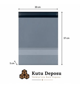 30x37x5 cm Cepli Kargo Poşeti (100 ADET)