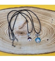 Rick Bff Best Friends 2li Suni Deri İpli Kolye PYTKKT00112