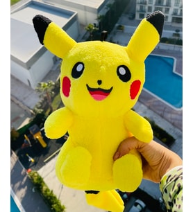 Sevgililer Gününe Özel 30 cm Pikachu Oyuncak- Hediye Seti