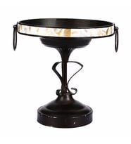 Vitale Lux Metal Dekoratif Kase 25x26 cm AK.GB0009