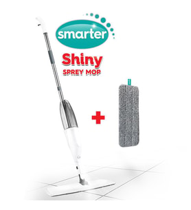SMARTER SHINY SPREY MOP + YEDEK SET (BEYAZ)