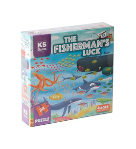 PRS 32708 The Fisherman Sluck Pre School Puzzle -KS Puzzle